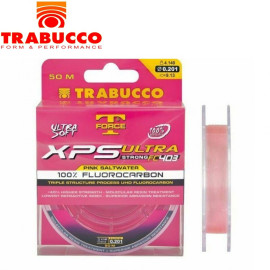 Флюорокарбон Trabucco T-Force XPS Ultra FC403 Pink Saltwater размотка 30-50м розовый